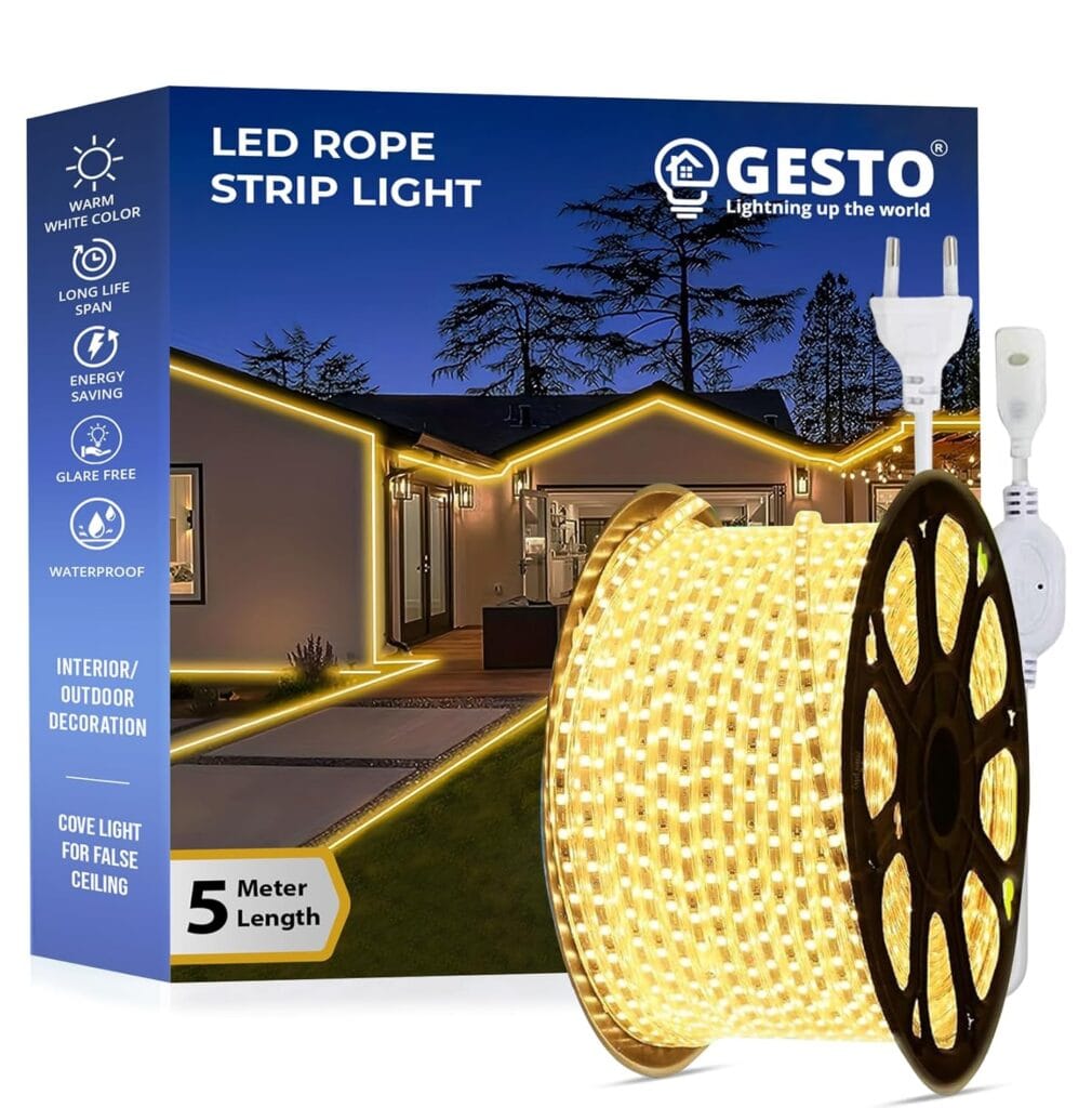 Gesto-5 Meter-Rope Led Strip Lights – Outdoor Lights