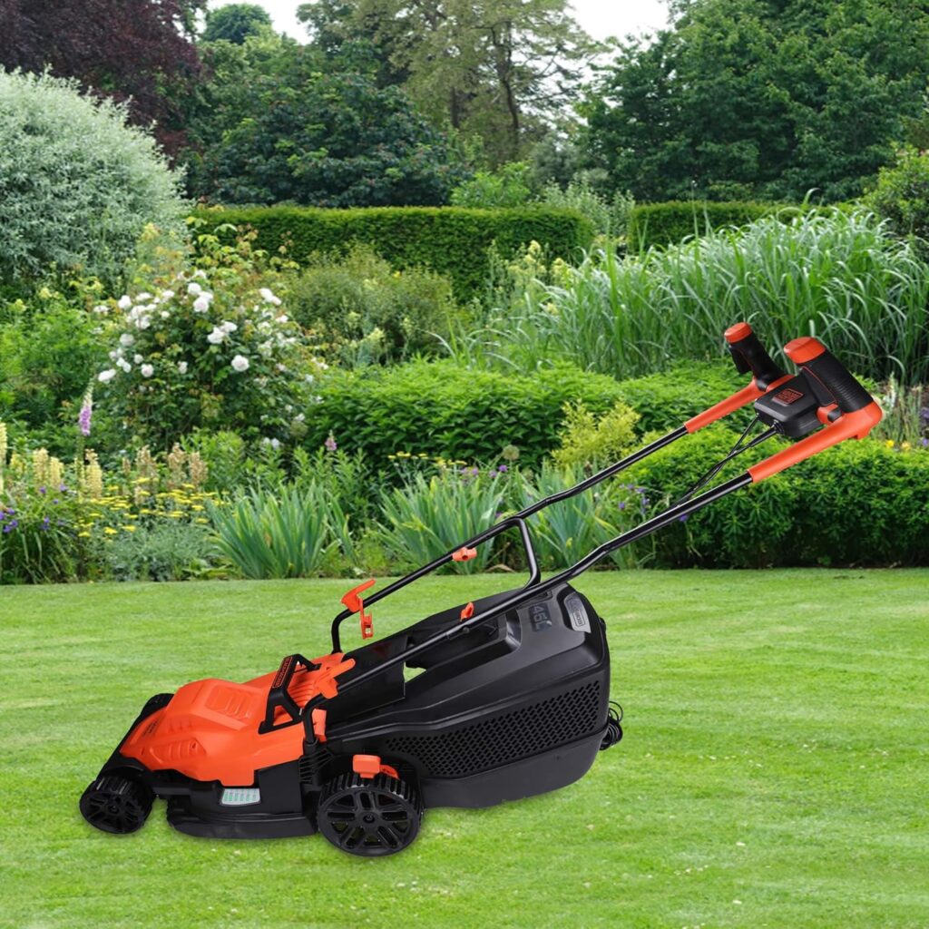 BLACK+DECKER BEMW471BH-B1 1600W Electric Lawn