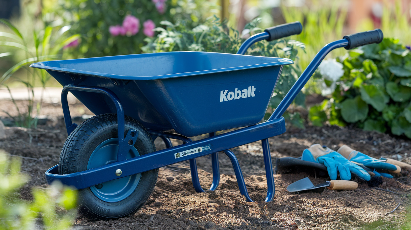 Kobalt Steel Wheelbarrow