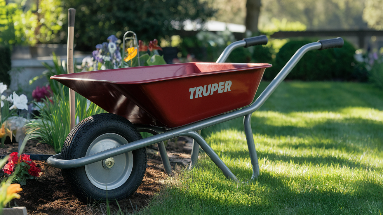 Truper Steel Wheelbarrow