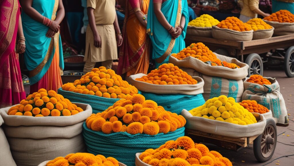 What is a marigold flower plant